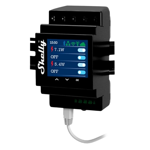 Comprar SHELLY SH-PRO-4PM Shelly Pro 4PM - WiFi 2.4 GHz IEEE802.11 b/g/n / Bluetooth -  Interruptor inteligente carril DIN - Sop