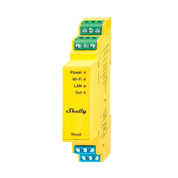 Comprar SHELLY SH-PRO-RGBWW-PM Controlador Shelly Pro RGBWW PM - WiFi 2.4 GHz IEEE802.11 b/g/n / Bluetooth / Lan - Atenuador int