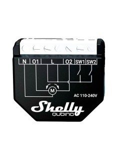 Acquista SHELLY SH-SL-WAVE-SHUTTER Relè Shelly Wave Shutter - Controllore per tapparelle / tende da sole - Relè indipendente a 2