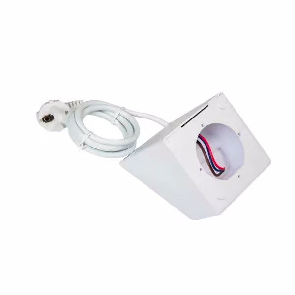 Kaufen SHELLY SH-WALL-DISPLAY-STAND-W Shelly Wall Display Stand White – Verwandelt das Wall Display in ein Tischpanel – Oberfläc