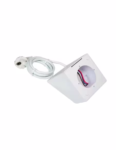 Kaufen SHELLY SH-WALL-DISPLAY-STAND-W Shelly Wall Display Stand White – Verwandelt das Wall Display in ein Tischpanel – Oberfläc