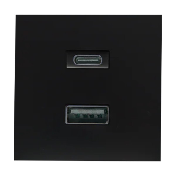 Comprar SHELLY SH-WALL-DISPLAY-USB-B Shelly USB charger for Wall Display Stand Black - Cargador USB-A &amp; USB-C - Compatibilid