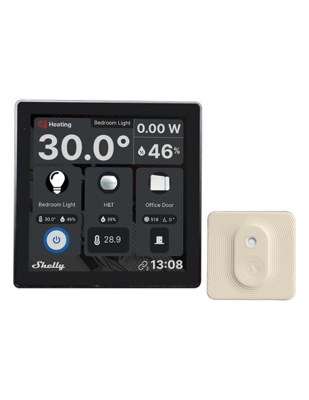 Acheter SHELLY SH-WALL-DISPLAY-W-BLUHT-IVORY Shelly Wall Display Blanc + BLU H&T Ivory - Écran tactile capacitif de 4&qu