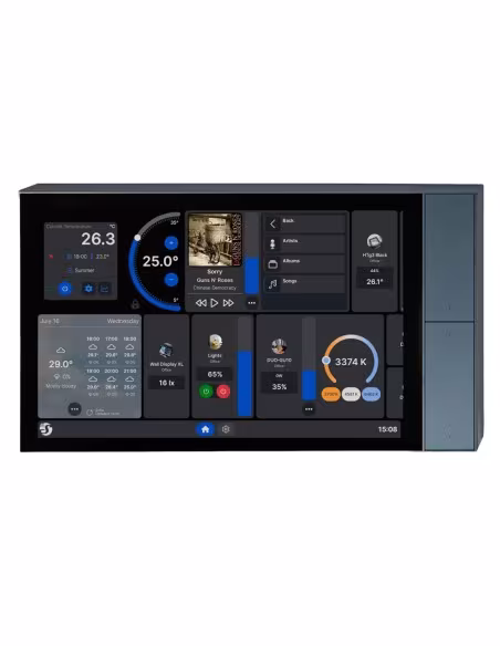 Comprar SHELLY SH-WALL-DISPLAY-XL-SL Shelly Wall Display XL Silver - Wi-Fi 6 Dual Band / Bluetooth 5.4 - Sensor de Iluminacion -