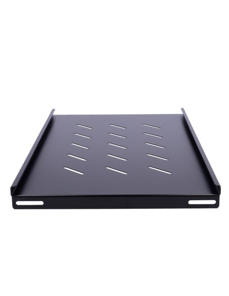 Bandeja de rack de prateleira OEM - 600W - medição máxima 300 x 500 mm - âncoras laterais - material metálico