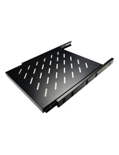 Bandeja de rack de estante de OEM-450 - Deslizamento - Medição máxima 280 mm x 450 mm - âncoras laterais - Grelhas de ventilação