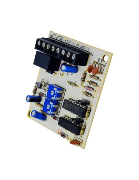 FDP SI Placa para análise eletrônica FDP - para detectores de impacto IB5 - 2 entradas (sensibilidade ajustável e independente