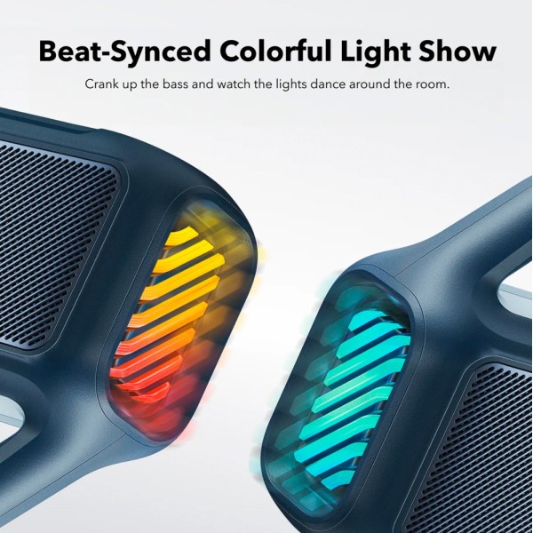 Comprar ANKER - SOUNDCORE SNC-BOOM2-B Altavoz portátil Soundcore by Anker - 1 Subwoofer y 2 Tweeter - Sonido de 80W | Tecnología