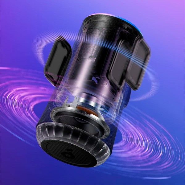 Soundcore SNC-Glow-B Speaker Portable Sountcore por Anker - Som de 30W - 18 horas de reprodução - Conecte mais de 100 Altavoc