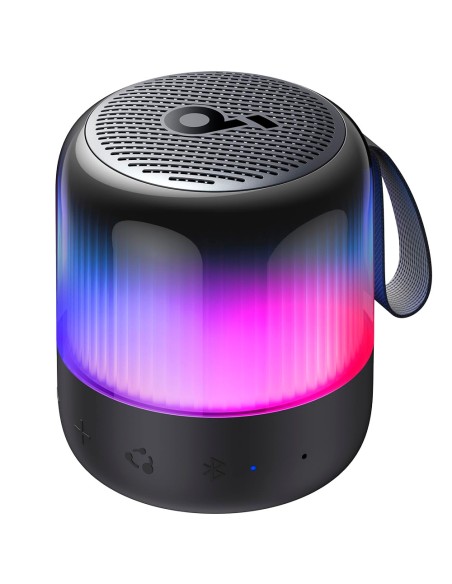 Comprar SOUNDCORE SNC-GLOW-MINI-B Altavoz portátil Soundcore by Anker - Sonido de 8W - 12 Horas de Reproducción - Conecta mas de