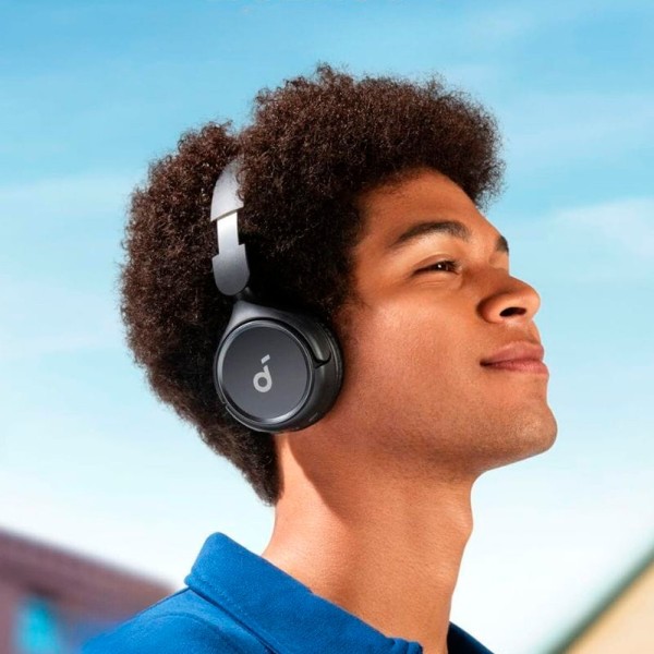 Soundcore SNC-H30i-B fones de ouvido sem fio Soundcore por Anker - 70 horas de reprodução - Design dobrável - Corte rápida - P