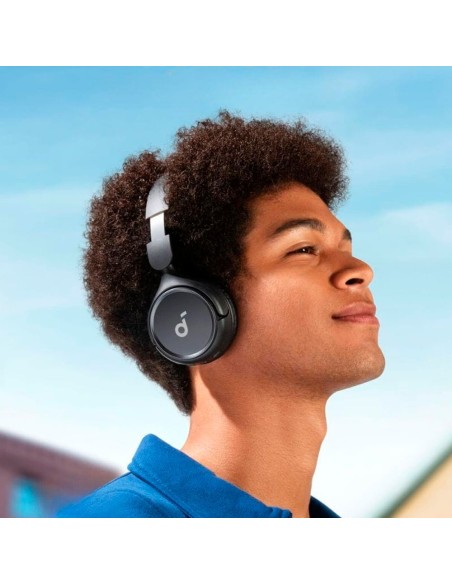 Soundcore SNC-H30i-B fones de ouvido sem fio Soundcore por Anker - 70 horas de reprodução - Design dobrável - Corte rápida - P