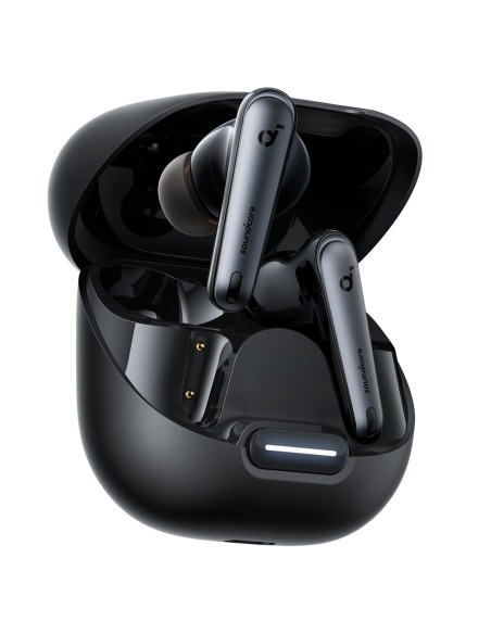 Soundcore SNC-Liberty-4NC-B fone de ouvido sem fio SoundCore por Anker - 50 horas de reprodução - 6 microfones - Personalizac