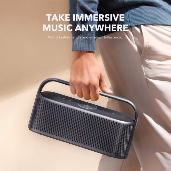Comprar ANKER - SOUNDCORE SNC-MOTION-X600-B Altavoz portátil Soundcore by Anker - 5 diafragmas y 3 amplificadores  - Sonido de 5