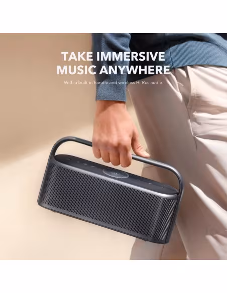 Comprar ANKER - SOUNDCORE SNC-MOTION-X600-B Altavoz portátil Soundcore by Anker - 5 diafragmas y 3 amplificadores  - Sonido de 5