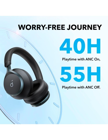 Comprare ANKER - SOUNDCORE SNC-SPACE-ONE-B Cuffie wireless Soundcore by Anker - 55 ore di riproduzione - Fino al 98% Red
