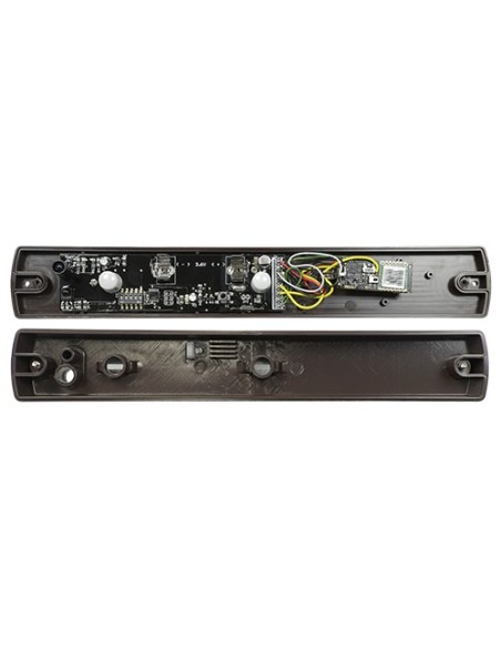Acheter SOPRAS SOP-2IRDT-BR Détecteur PIR - Émetteur Ajax intégré - Micro-ondes et double PIR type rideau - Portée de détection 