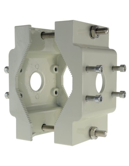 Kaufen OEM SP802 Mast-/Laternenmasthalterung – Durchmesserbereich 60–110 mm – Befestigung beidseitig – Für den Außeneinsatz geei