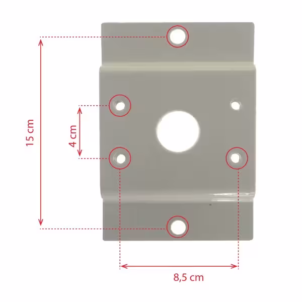 Acheter OEM SP802 Support pour mâts/lampadaires - Plage de diamètre 60~110 mm - Fixation des deux côtés - Adapté à une utilisati