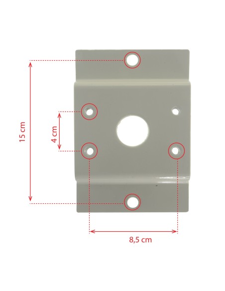 OEM SP802 Mastro / mastro - Diâmetro de gama 60 ~ 110 mm - fixação em ambos os lados - Adequado para uso externo - cor