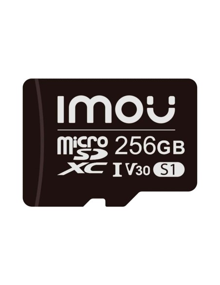 Imou St2-256-S1-Imou MicroSD Cartão Imou - Capacidade 256 GB - Classe 10 | Velocidade R / W: 95/38 MB / S - Ciclos E / P: até 50