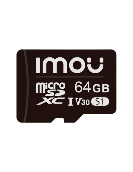 Imou St2-64-S1-imou MicroSD Card Imou - Capacidade 64 GB - Classe 10 | Velocidade R / W: 95/38 MB / S - E / P Ciclos: Até 500 - 