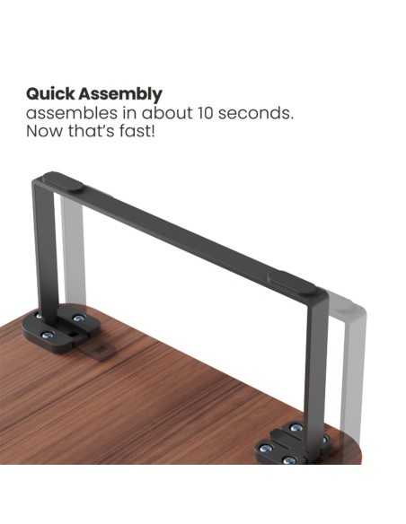 Acquistare OEM STB-111-01 supporto rialzato per monitor - Peso supportato 20 kg - Altezza 122 mm