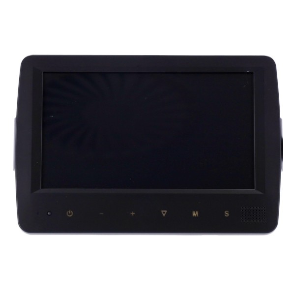 Comprar OEM STK-HD140 Monitor táctil resistente al agua IP 66 - Soporta 4 cámaras con conector M12 - 5 entradas de alarma cablea