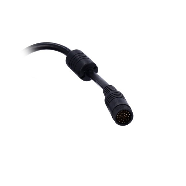 Comprar OEM STK-HD140 Monitor táctil resistente al agua IP 66 - Soporta 4 cámaras con conector M12 - 5 entradas de alarma cablea