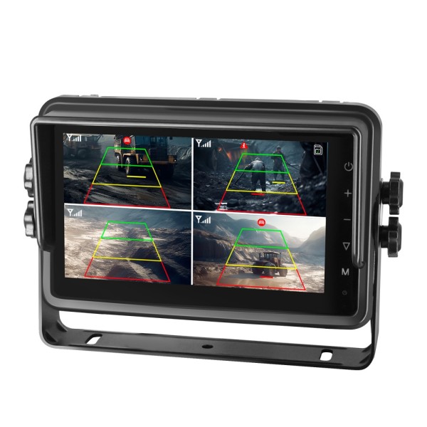 Comprar OEM STK-HD277 Pantalla táctil 7 pulgadas con grabador - Soporta 4 canales AHD - Detección por IA integrada - Protección 