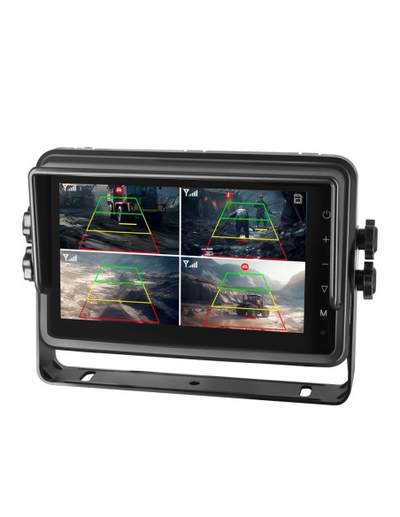 Comprar OEM STK-HD277 Pantalla táctil 7 pulgadas con grabador - Soporta 4 canales AHD - Detección por IA integrada - Protección 