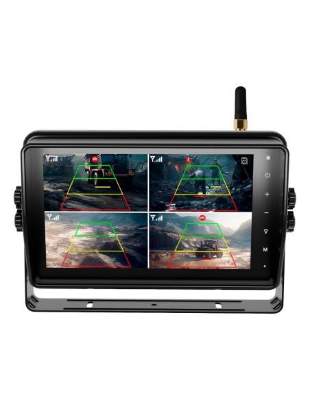 Comprar OEM STK-HDW297RS Monitor táctil con grabador integrado - 10 pulgadas - 4 Canales de grabación - Comunicación inalámbrica
