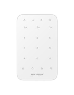 Acquista HIKAXPRO DS-PK1-E-WE HIKAXPRO. Tastiera LED touch via radio bidirezionale compatibile con HUB AX PRO. Grado 2