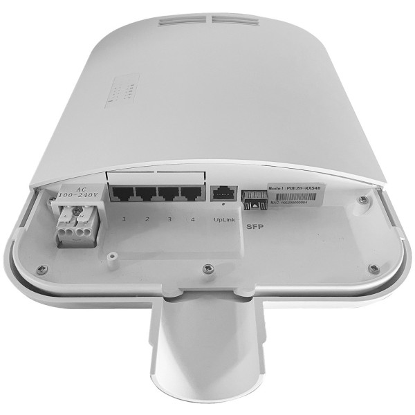 Kaufen OEM SW0504POE-G-60-OUT Switch PoE für den Außenbereich IP65 – 4 RJ45 PoE + 1 Uplink RJ45 + 1 Uplink SFP – 4 x 100/1000 Mb
