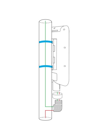 Acheter le switch OEM SW0504POE-G-60-OUT PoE d’extérieur IP65 - 4 RJ45 PoE + 1 uplink RJ45 + 1 uplink SFP - 4 x 100/1000 Mbps  1