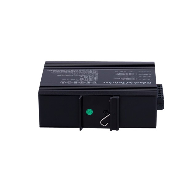 Acheter le switch OEM SW0604HIPOE-MGF-120-DIN PoE en marque blanche - montage sur rail DIN - 4 ports Gigabit + 2 SFP Gigabit - 9