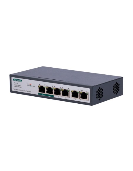 Kaufen Sie OEM SW0604POE-800M-60W Switch PoE – 4 Ports PoE+ FE + 2 FE Uplink – Geschwindigkeit 4 x 10/100 Mbps + 2 x 10/100 Mbps
