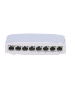Comprar OEM SW08 Switch de sobremesa - 8 puertos Fast Ethernet - Velocidad 10/100 Mbps - Plug &amp; Play - Soporta IEEE802.3x -  2