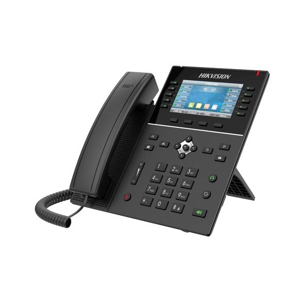 Acquistare HIKVISION BASIC DS-KP8200-HE1 HIKBASIC. Telefono da scrivania o da parete SIP standard a 20 linee, schermo da 43'', p