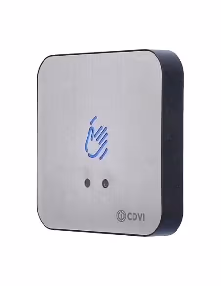 Acheter CDVI RTE-WIR CDVI. Bouton-poussoir infrarouge sans contact en acier inoxydable, montage en saillie 86x86x14 mm. Capteur 