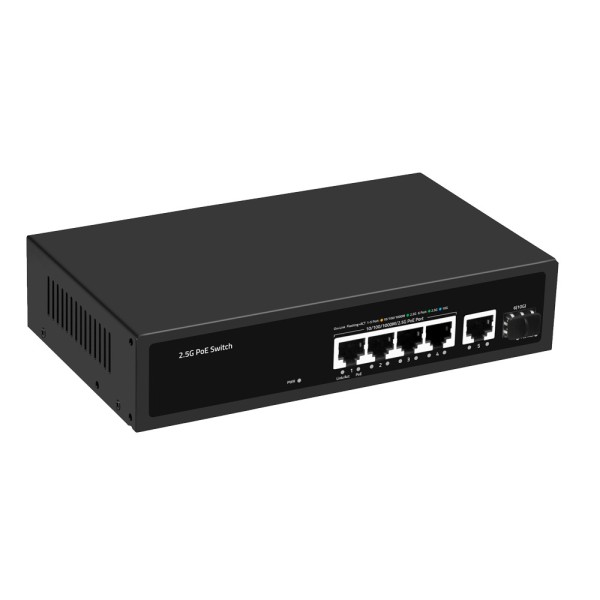 Acheter OEM SW64HIPOE-2AZCXF-60 Switch PoE Multigigabit 2,5Gbps - 4 PoE + 1 Uplink RJ45 1/2,5G + 1 Uplink SFP+ 10G - Vitesse d