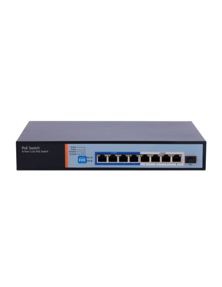 OEM SW98Infiel-2ZXF-150 MultigaGibit 2,5Gbps - 8 portas PoE + 1 Uplink SFP 10G - Velocidade da porta 2.5 / 1Gbps -