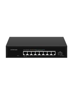 Acheter le switch OEM SW98HIPOE-2AZXF-150-V2 PoE multigigabit 2,5 Gbit/s - 8 ports PoE + 1 uplink SFP 10G - Vitesse des ports 2,