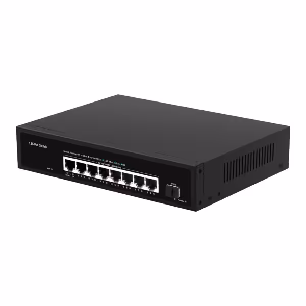Kaufen OEM SW98HIPOE-2AZXF-150-V2 Switch PoE Multigigabit 2,5Gbps – 8 Ports PoE + 1 SFP-10G-Uplink – Portgeschwindigkeit 2,