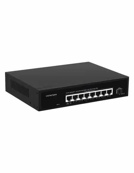 Kaufen OEM SW98HIPOE-2AZXF-150-V2 Switch PoE Multigigabit 2,5Gbps – 8 Ports PoE + 1 SFP-10G-Uplink – Portgeschwindigkeit 2,