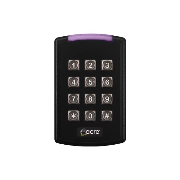 Acquistare ACRE AT25-7WS-W ACRE. Lettore con tastiera per il controllo accessi con RFID 1356 MHz, wallet mobile e Prox.