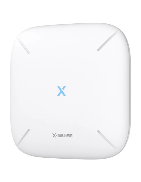 Kaufen X-SENSE SWS54 intelligenter Wasseraustrittsmelder  - Pack mit 3 SWS51 + 1 Basisstation SBS50  - Wi-Fi-Netzwerk 2,4 GHz