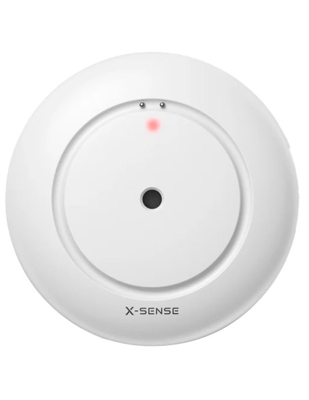 X-Sense SWS54 Detector de vazamento de água inteligente - Pack 3 SWS51 + 1 estação base SBS50 - Wi-Fi Network 2,4 GHz - 500m Cob