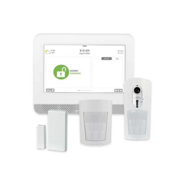Acquistare DSC KIT-IQPH3AG DSC. KIT IQ4HUB con 1 Pir Cam, 1 Pir e 1 contatto magnetico.