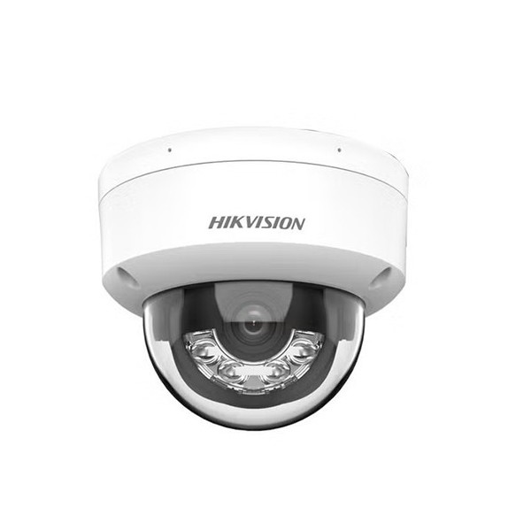 Acheter HIKVISION PRO DS-2CD2183G2-LIS2U28 HIKPRO. Caméra mini-dôme IP 8 Mpx à optique fixe 2.8mm IR + lumière blanche 30 m WDR 